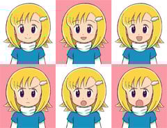 This is the Avatar Image for the Mana Umihara-GotchaForce AI Voice and Text to Speech Generator
